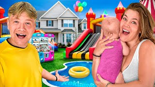 Vi overraskede ALLE til barnedåben...