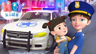 Policejní Vůz písnička 🚓 Policejní auta pro děti 🚔 HeyKids - Písničky pro malé děti