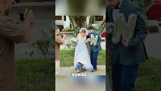 „Odważna panna młoda uratowała matkę i córkę z rąk oprawcy”#szorty