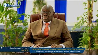 GABON / TRONÇON KOULAMOUTOU-PANA DANS L’OBSCURITÉ : L’indignation de Georges Bruno NGOUSSI