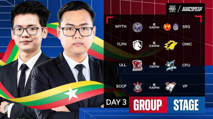 [Official Restream] MSC Gp Stage {Day 3} Lets Go 🇲🇲 🔥/ Burmese LIVE 🇲🇲