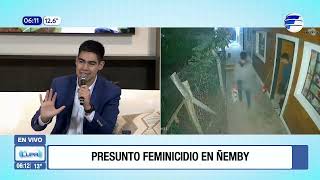 Presunto feminicidio en Ñemby