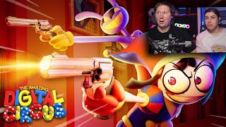 УДИВИТЕЛЬНЫЙ ЦИФРОВОЙ ЦИРК - Серия 6: У всех есть пушки | РЕАКЦИЯ