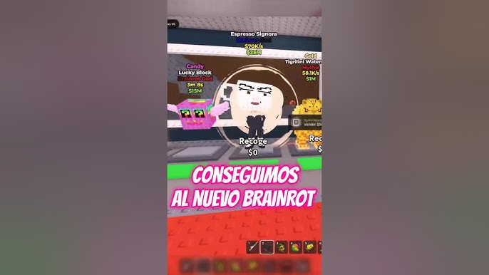 Consigo al NUEVO BRAINROT ESPRESSO SIGNORA EN ROBA UN BRAINROT y La Vaca Saturno Saturnita 🐮😳