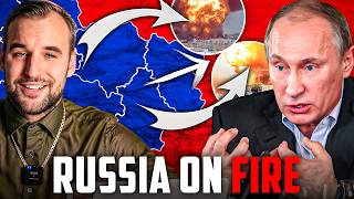 HORRIBLE day in Russia - Oil Refineries burn everywhere | Ukraine Update