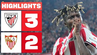 ATHLETIC CLUB 3 - 2 SEVILLA FC | RESUMEN LALIGA EA SPORTS