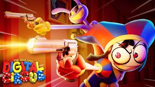 어메이징 디지털 서커스 6화 총격전