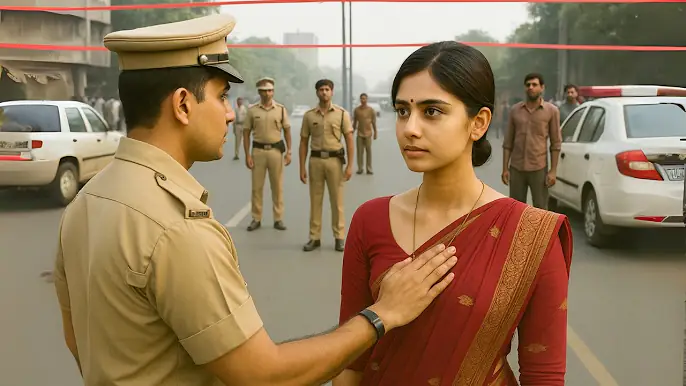 সাধারণ ভেবে মেয়েটিকে অপমান করলো পুলিশ… সে ছিলো একজন SDM ম্যাডাম!