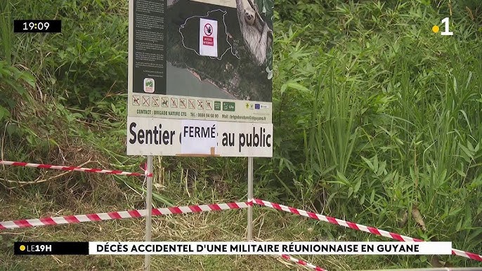 La mort d'une militaire réunionnaise en Guyane. Lauriane Bègue a succombé à ses blessures