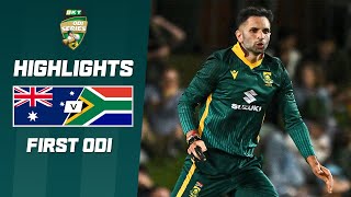 Australia v South Africa 2025-26 | First ODI