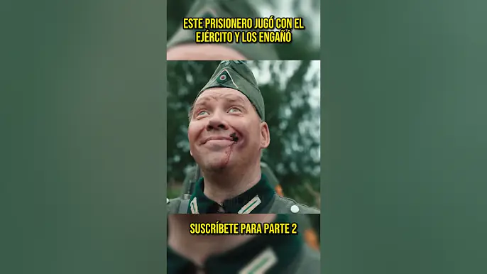 😱 Este prisionero engañó a todo el ejército con su truco final #shorts