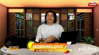 MORNING LIVE' 🌄 WITH THE CRITIC