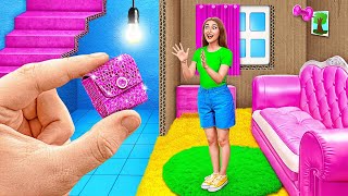 Xây Ngôi Nhà Nhỏ Tại Nhà | Những Khoảnh Khắc Hài Hước Multi DO Smile