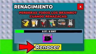 Encontré el SUPER RENACIMIENTO OCULTO?! en Steal a Brainrot