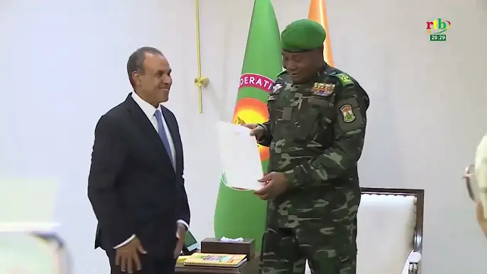Le Président du Niger a reçu le ministre des Affaires Etrangères de la République Arabe d’Egypte