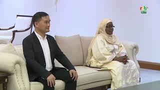 AES/니제르 뉴스: 에너지 장관, 압두라마네 티아니 대통령과 회동