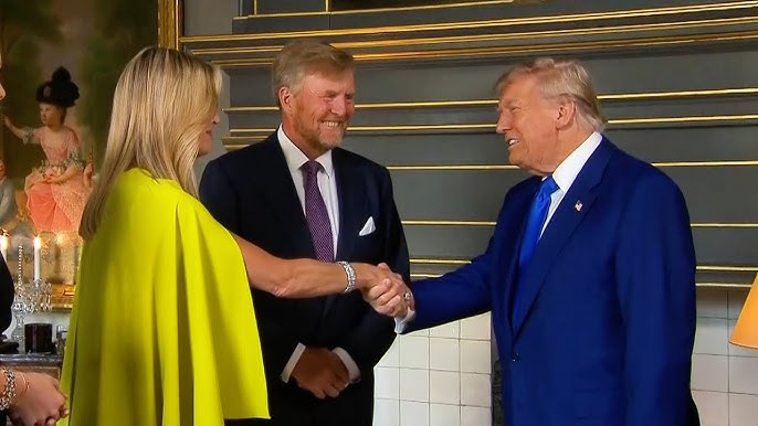 Royal Welcome: NATO Leaders Arrive at Dutch Palace for Historic Summit Dinner