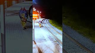 They Waited for the Train But Something Else Arrived (Staged - No Pranks)