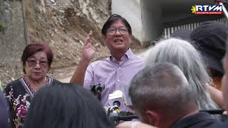 Inspection of the Flood Control Projects in Tuba, Benguet (Full Media Statement)