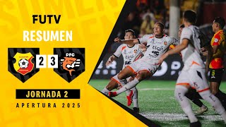 Resumen: Herediano 2-3 Puntarenas / Apertura 2025