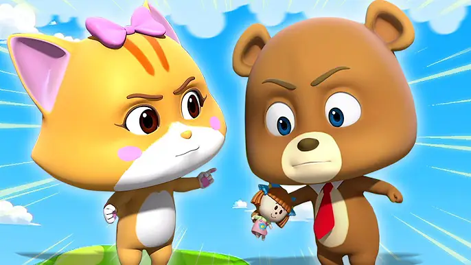 պայքարել տիկնիկ | զվարճալի մուլտֆիլմեր | Fight For Doll | Loco Nuts | Kids Tv Armenian