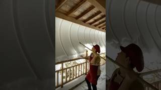 Satisfactory snow removal #satisfyling #asmr #ice #snow #fyp #oddlysatisfying
