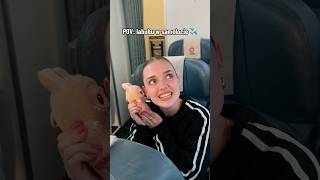 Co straszniejsze - latanie samolotem czy labubu? 😰 #śmieszne #labubu