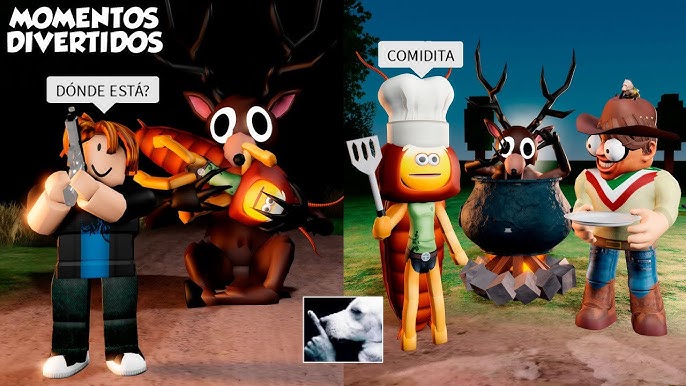 99 DÍAS EN EL BOSQUE MOMENTOS DIVERTIDOS con @SilvioGamer (ROBLOX)