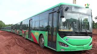 지속 가능한 도시 이동성: SOTRACO를 위한 155대의 신규 버스