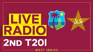 🔴 RADIO | West Indies v Pakistan | 2nd T20I