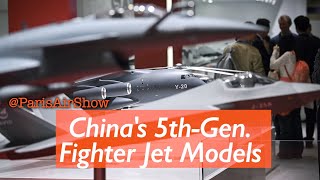 From J-10CE to J-35A, China showcases latest 5th-gen. fighter jets and new drones at Paris Air Show