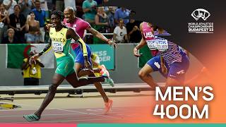 Men's 400m Final | World Athletics Championships Budapest 2023