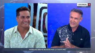 Remporter la Tahiti Pro ? "Un jour, je vais le faire" , annonce Mihimana Braye