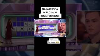 Wpadka w kole fortuny