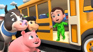 Wheels On The Bus Song Baby Animals + more Baby Songs & Nursery Rhymes