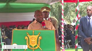 Umukuru w'Igihugu akeza inyamiramabi ku kugene zitanga mu kubumbatira umutekano mu #Burundi