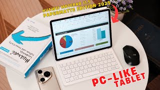 Huawei MatePad 11.5 Papermatte Edition 2025 – Tablet Paling “PC-Like” 2025!