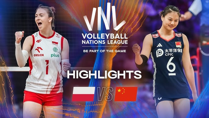 Poland 🇵🇱 vs. China 🇨🇳 - Quarter Finals | Highlights | Women's VNL 2025