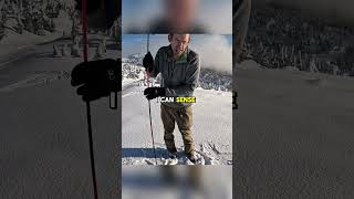 Camping under the snow 9 feet (credit:outdoorboys) #outdoors #solotravel #bushcraft