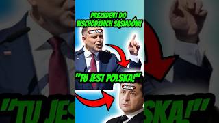 ZEŁENSKI NIEDOWIERZA! NAWROCKI OSTRO DO WSCHODNICH SĄSIADÓW!" - "TU JEST POLSKA!" #polityka
