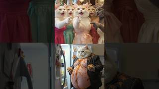 القطه مياو خانت زوجها🥹علشان تخين😭ولاكن النهايه صادمة😱#shorts #cat #ai