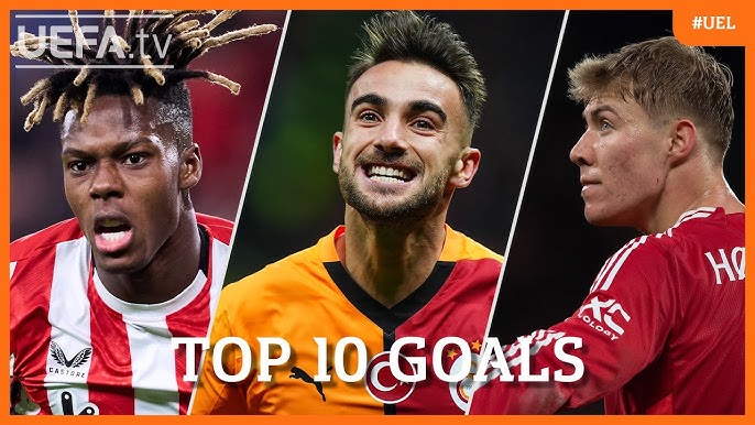 The TOP 10 Goals From The Europa League 2024/25!