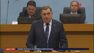 Nove Vukanovićeve optužbe na Dodikov račun / Nelegalni mandatar započinje proces - O Vijesti