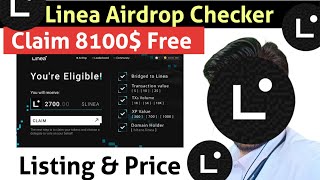 Free 8100$ Worth Linea Airdrop, Linea Airdrop Checker, Linea Listing & Supply, Linea Airdrop update,