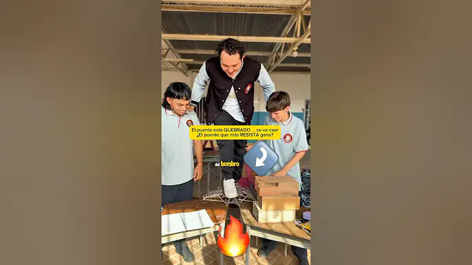 #profejesusandres EL PUENTE ESTÁ QUEBRADO
