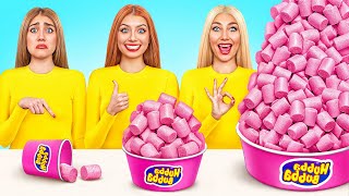 큰,중간 및 작은 접시 도전 | 주방에서의 재밌는 상황들 Mega DO Challenge