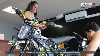 Au Fenua, la moto électrique séduit, mais son empreinte écologique inquiète