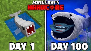 마인크래프트에서 BLOOP로 100일을 살아남았습니다