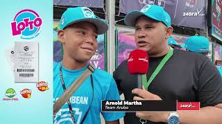 A core cu nan den bus: Seleccion di Aruba a topa cu team di MLB na Merca