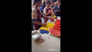🔴 how to cut perfect watermelon 🔴